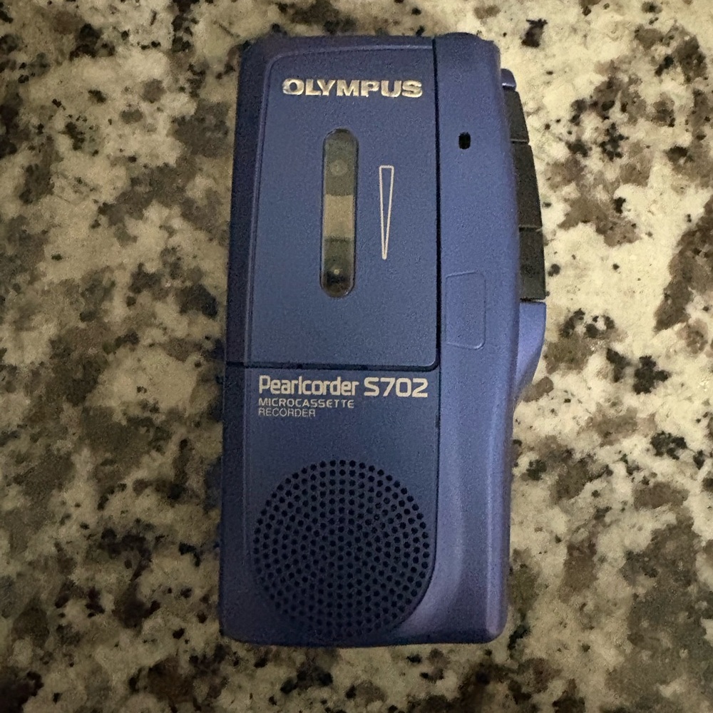 Olympus Blue Pearlcorder S702 Recorder